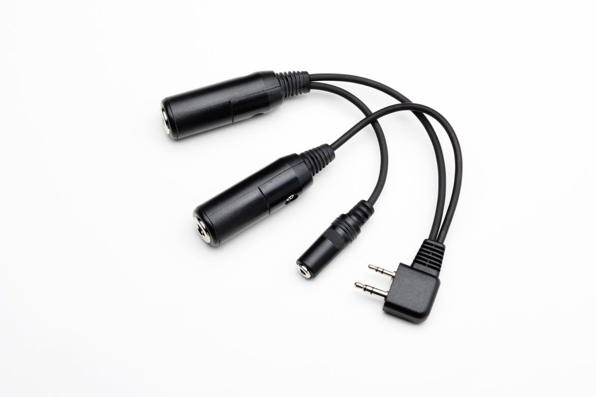 Pilot Communications - Headset Adapter for ICOM A3, A6, A14, A22, A24 Transceiver