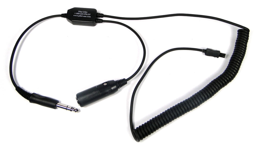 Pilot Communications - Garmin VIRB Recorder Adapter For GA (Dual Plug) Headset