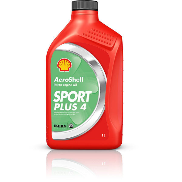 AeroShell Oil Sport Plus 4 10W-40 Rotax Aircraft Oil