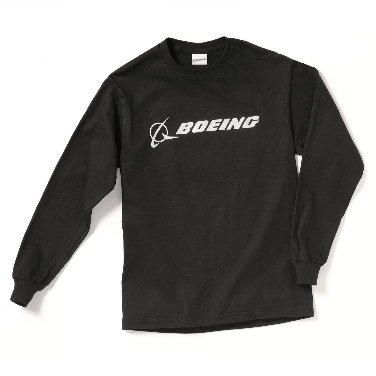 Boeing Signature T-Shirt Long Sleeve - Black