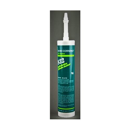 Dow Corning 832 Multi-Surface Adhesive Silicone Sealant - 10oz - Black