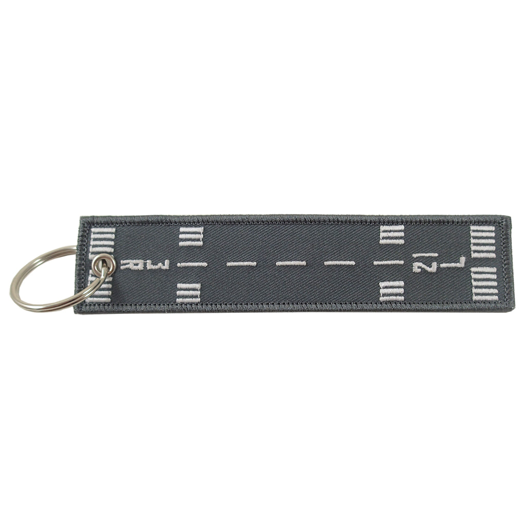 Runway Embroidered Keychain - 21L-3R