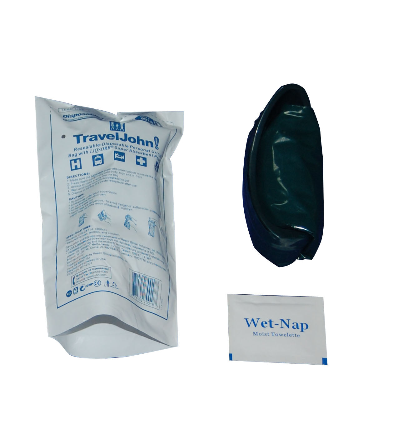 Travel John Industrial Strength Urinal - 3 Pack