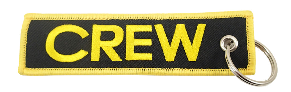 Embroidered Crew Keychain