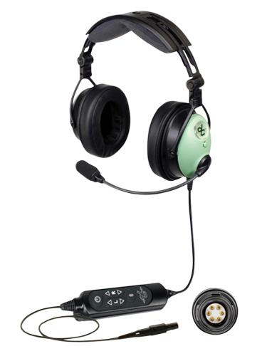 David Clark Headset Model DC ONE-XP - Lemo Plug