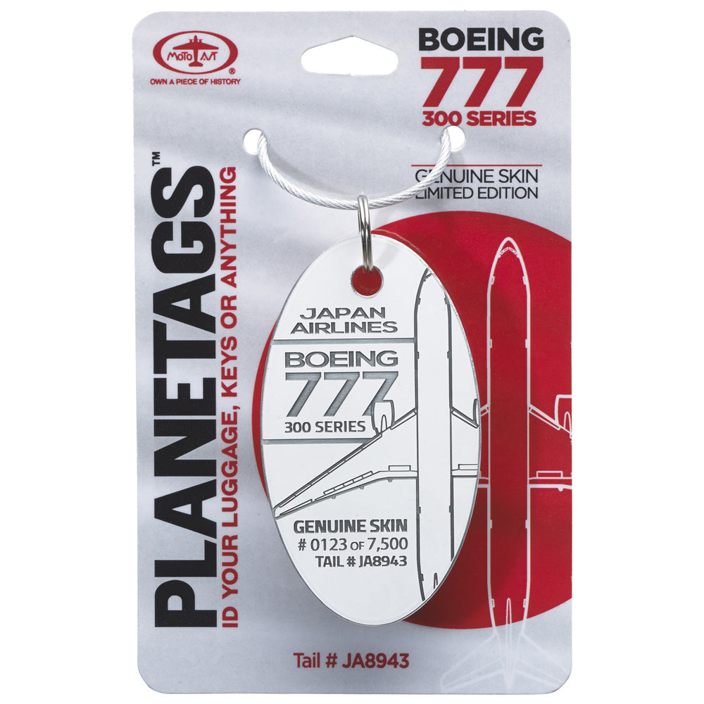 Planetags - Japan B777-300 - White