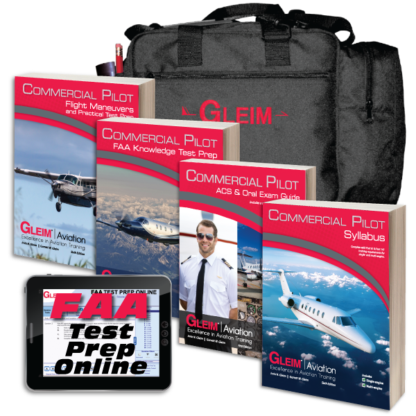 Gleim - Commercial Pilot Kit with Test Prep Online
