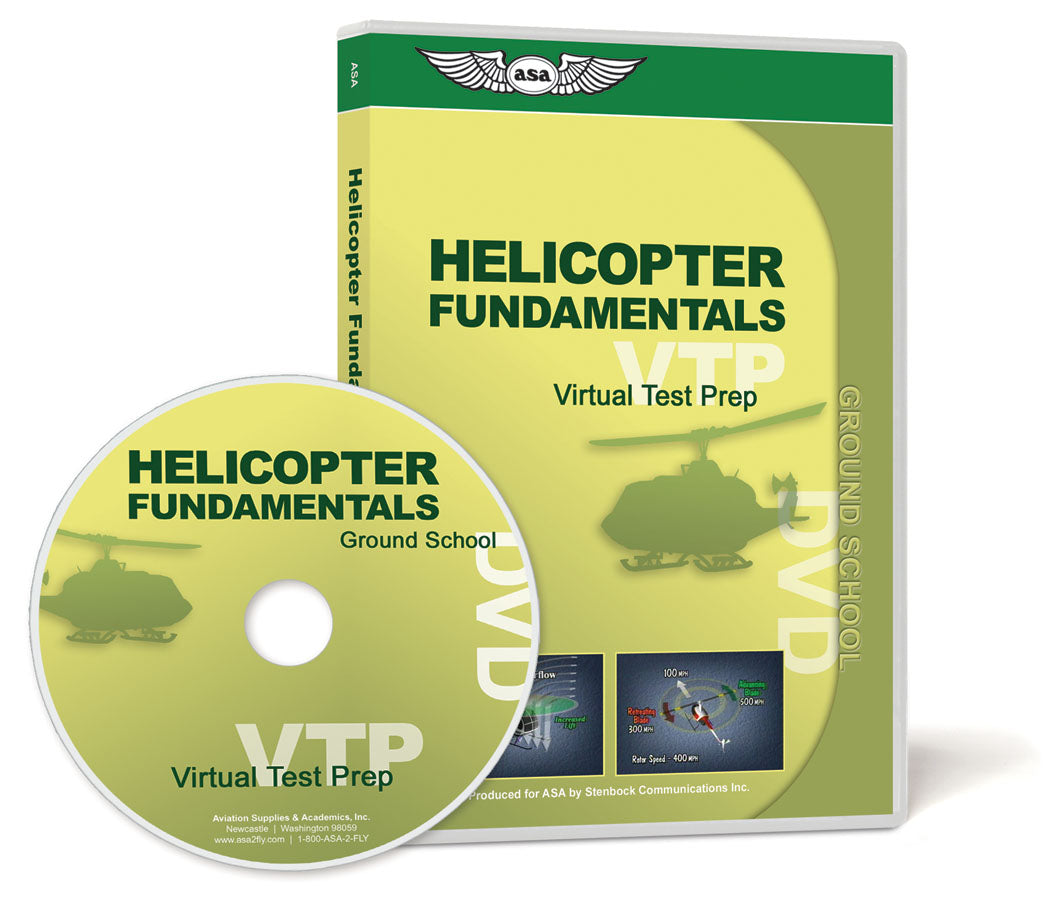 ASA Helicopter Fundamentals Virtual Test Prep DVD