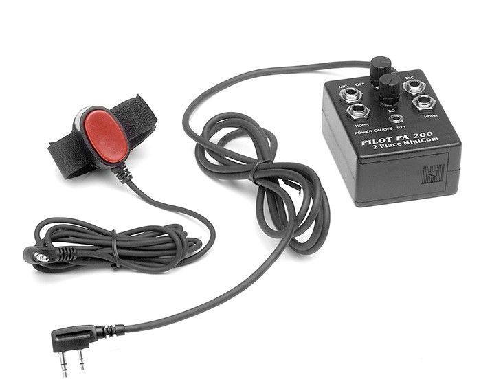 Pilot Communications - 2 Place Intercom for ICOM A25