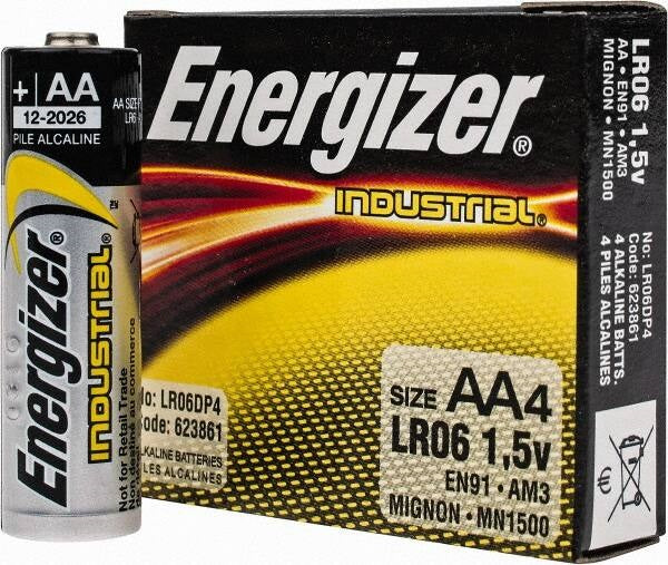 Energizer AA Alkaline Battery - 4 Pack | EN91