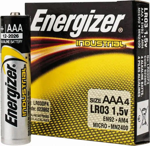 Energizer AAA Alkaline Battery - 4 Pack | EN92