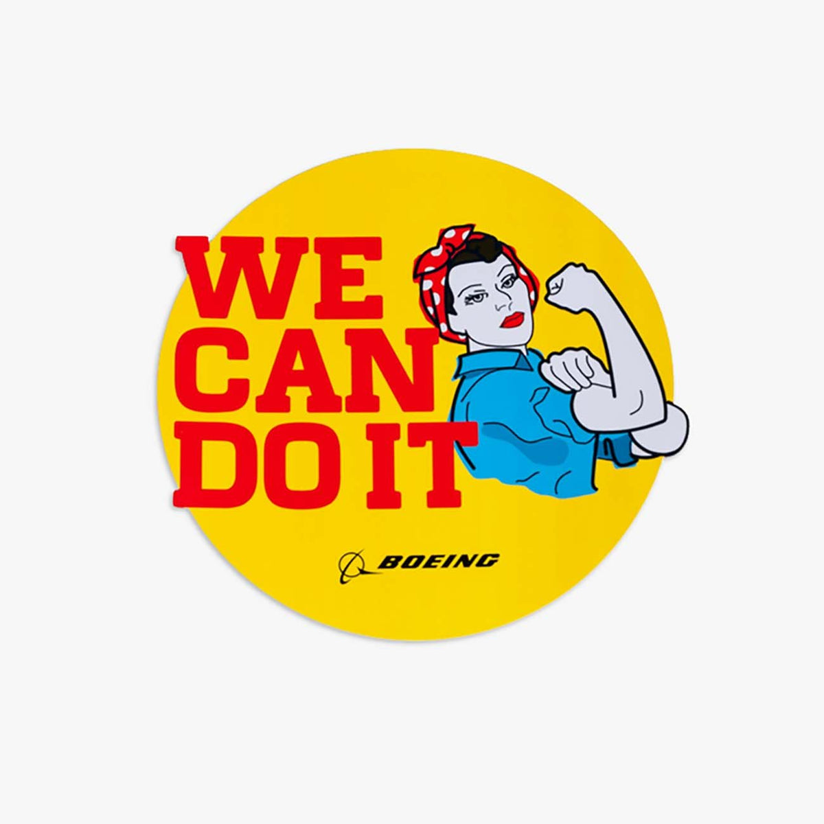 Boeing Rosie Sticker