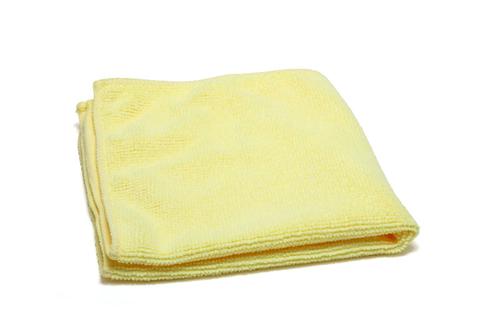 Wing Wash - All-Purpose Microfiber Towel (16" x 16") - Yellow - Pack of 8