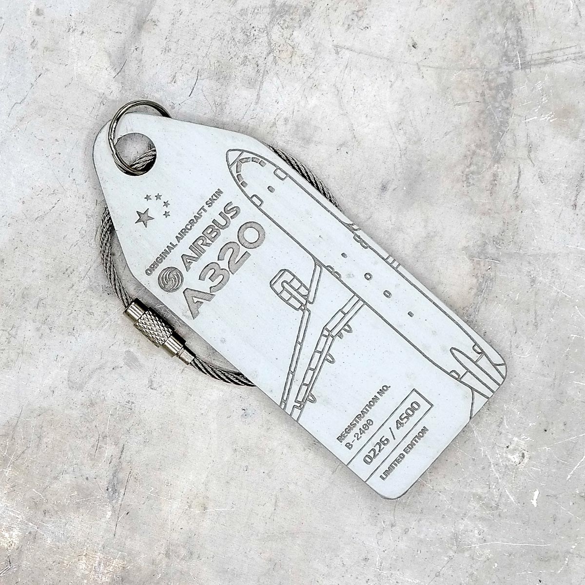 Aviationtag - Airbus A320 - China Eastern Airlines - White