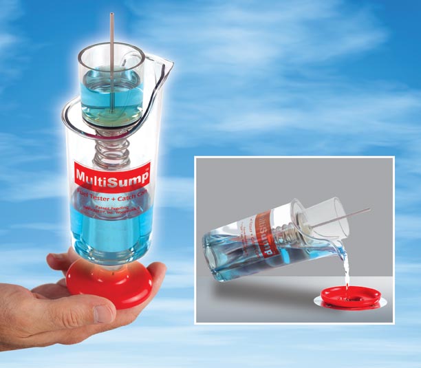Multisump Aviation Fuel Tester