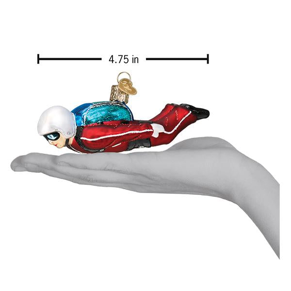 Old World Christmas Skydiver Ornament