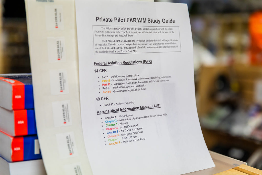 Skyward Gear - Private Pilot FAR/AIM Tabs