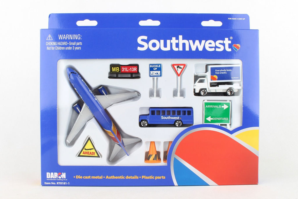 Airport Playset - Southwest Airlines