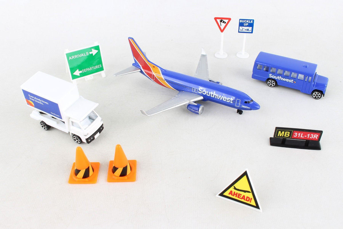 Airport Playset - Southwest Airlines