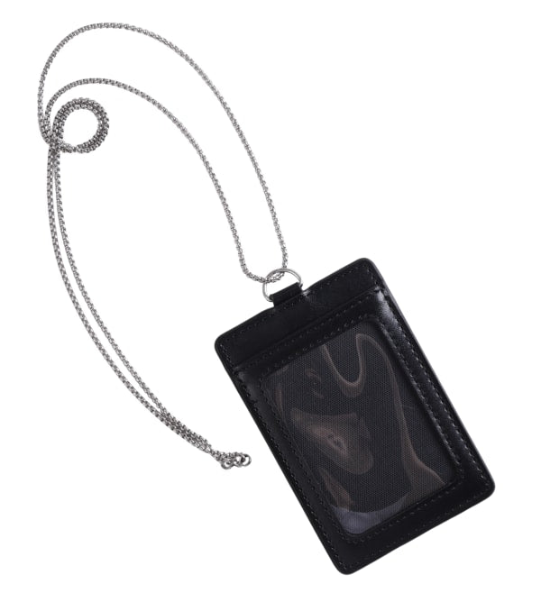 Novah Leather ID Badge Holder