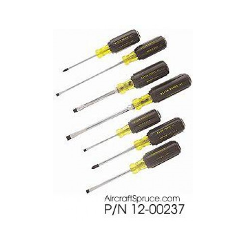 Klein 7-Piece Cushion-Grip Screwdriver Set
