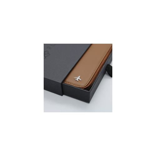 Pilot Document Holder v2 Real Leather Beige