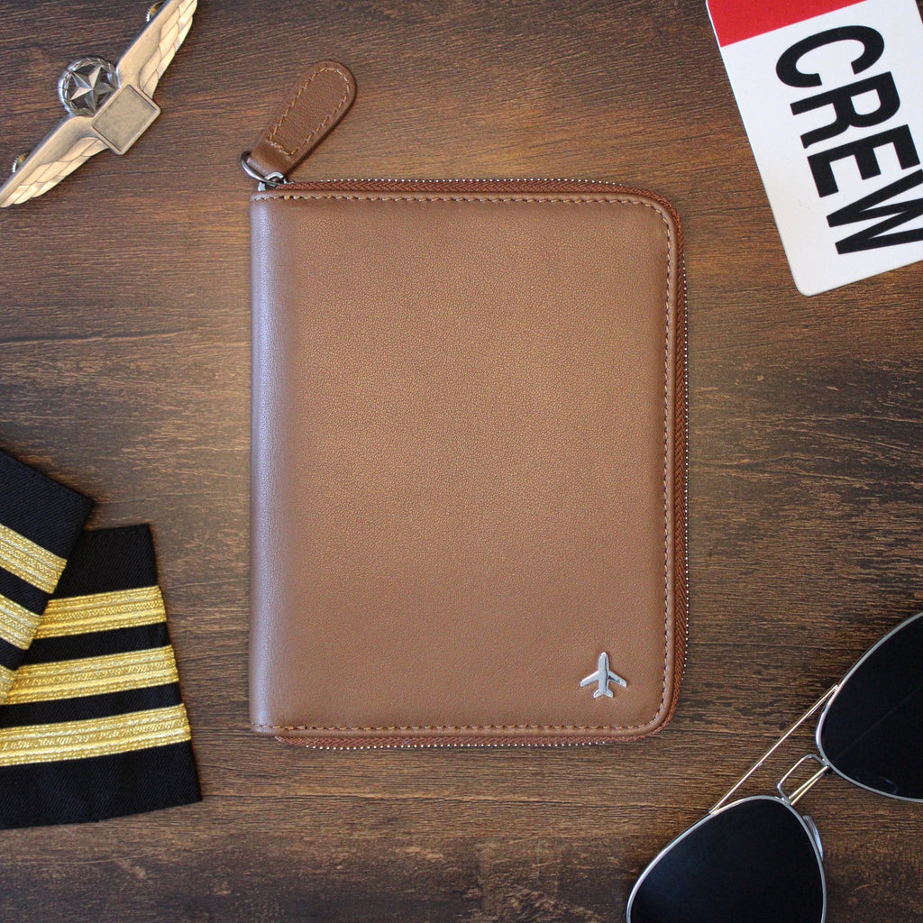 Pilot Document Holder v2 Eco Leather Brown