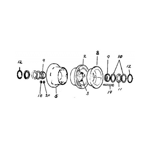 CLEVELAND Felt Grease Seal 154-00300