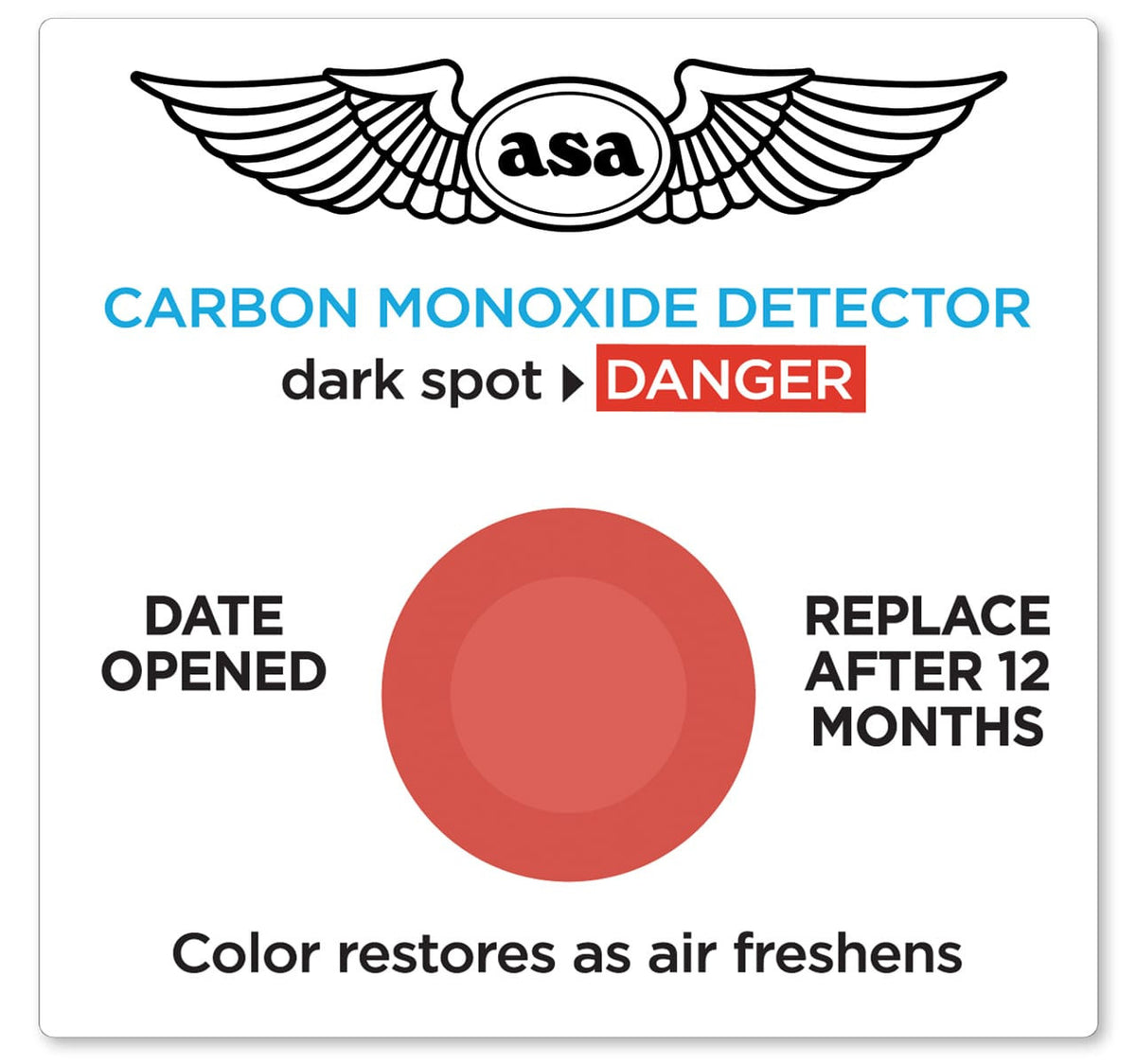 ASA Carbon Monoxide Detector