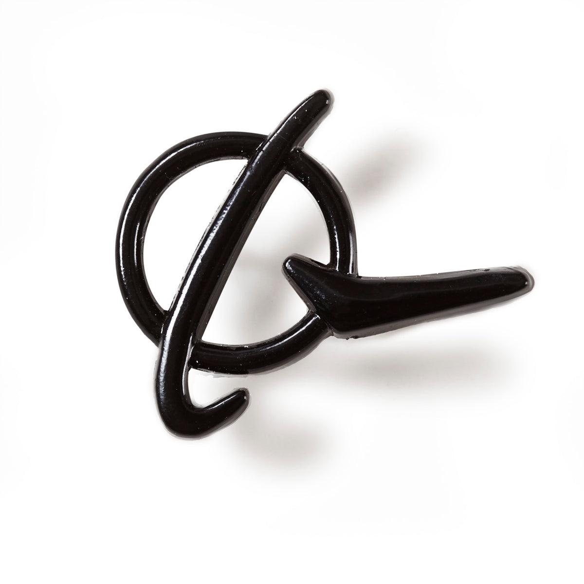 Boeing Symbol Black Nickel Pin