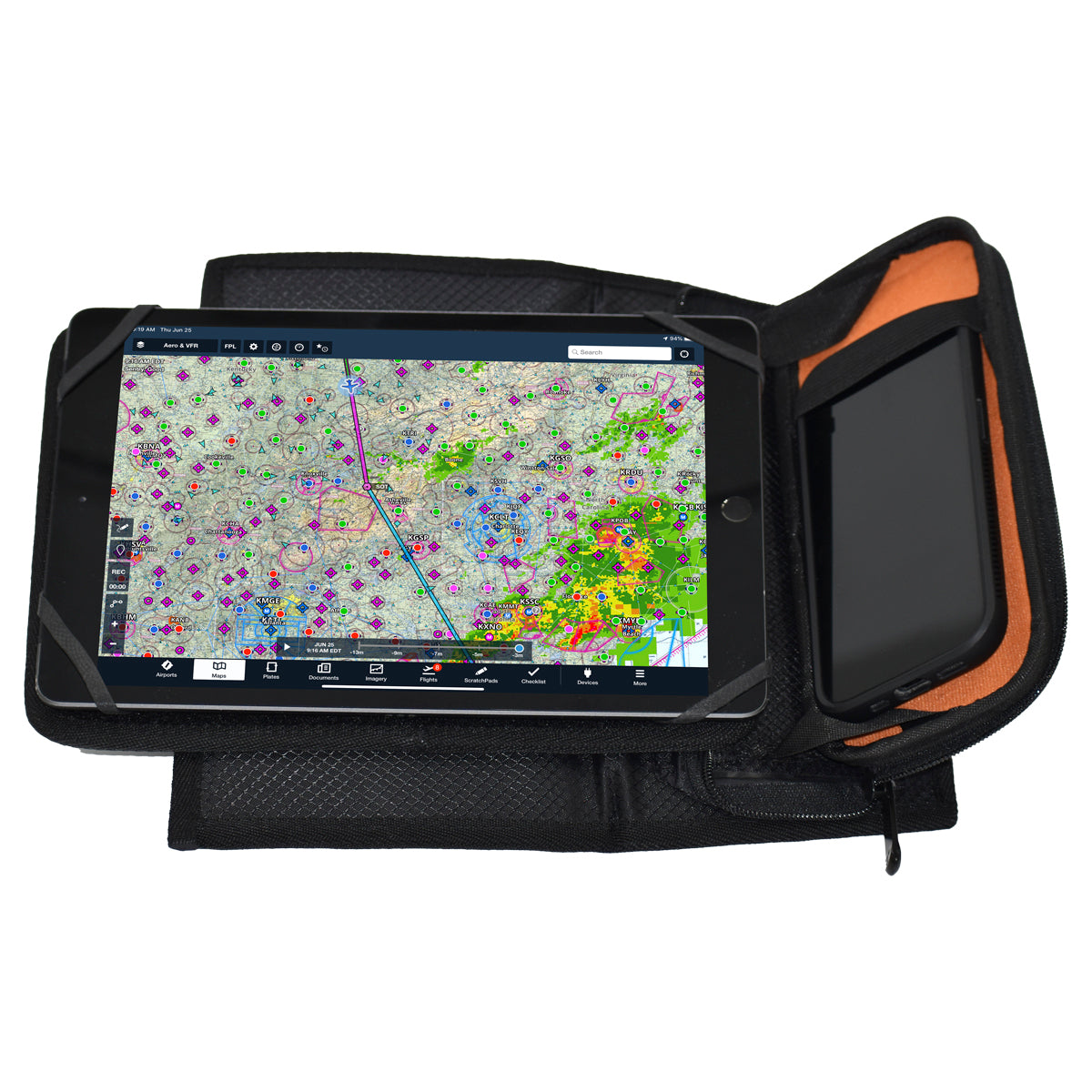 Flight Outfitters iPad Ideck Centerline Kneeboard Large