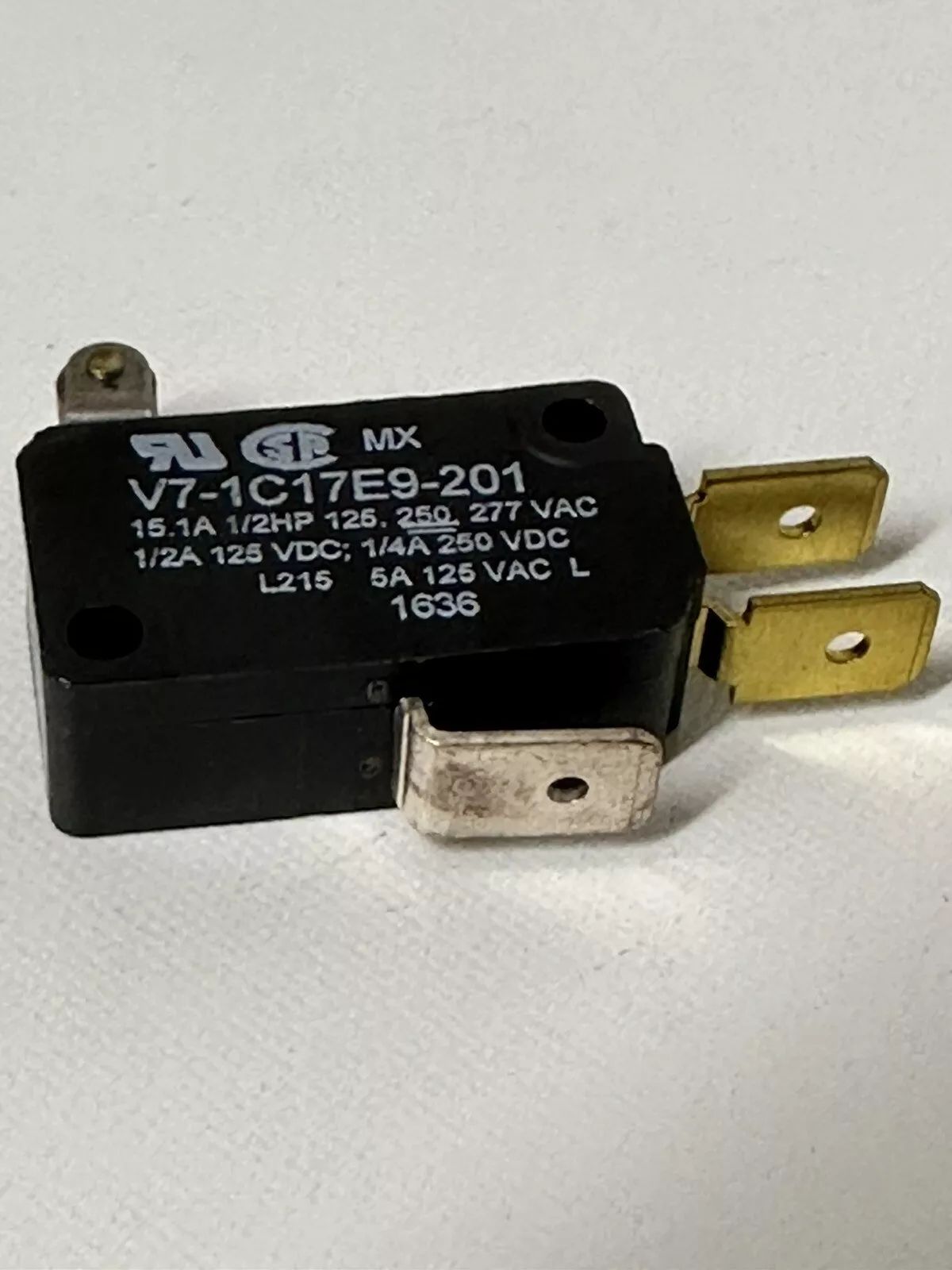 Snap Action Switch, S1906-2, 06-00698