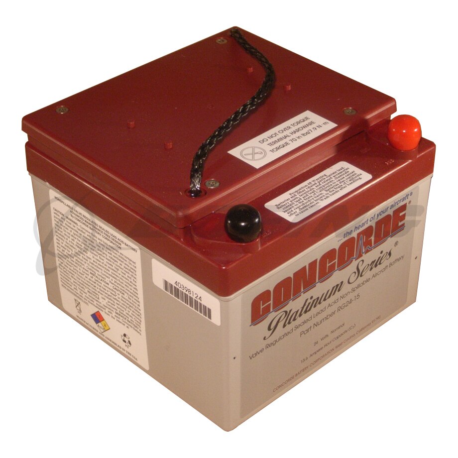 Concorde® RG24-15 Premium Aircraft Battery