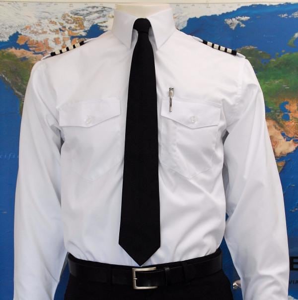 Elite Pilot Shirt - Men's Long-Sleeve - White
