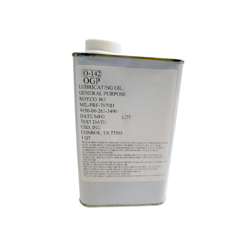 LUBRICANT: OIL,QT, MIL-PRF 7870