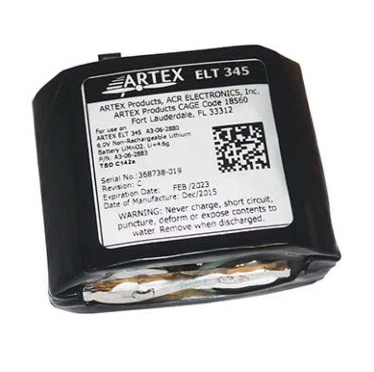 Battery, ELT 345 ARTEX | 8322