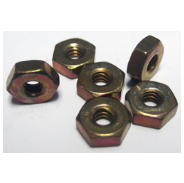 MS35649-264 Pln Hex Nut 6-32Ss