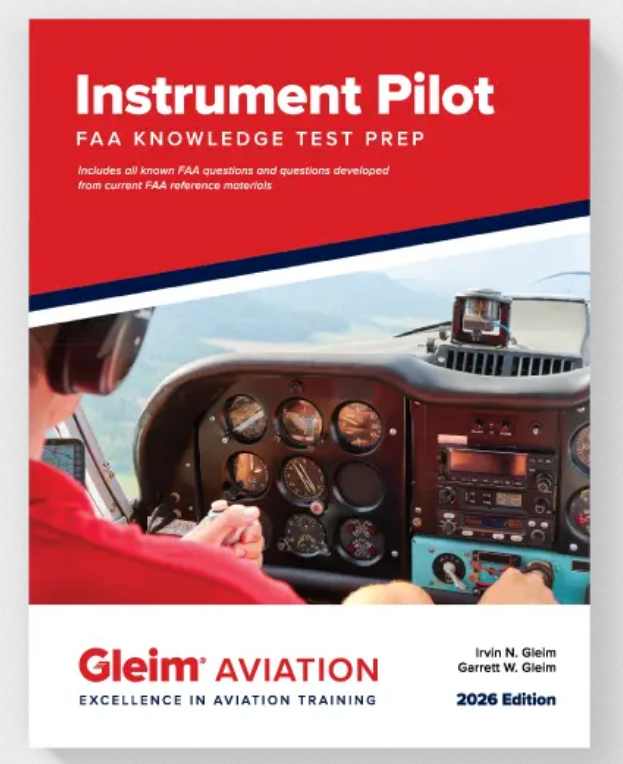 Gleim Instrument Rating FAA Knowledge Test book