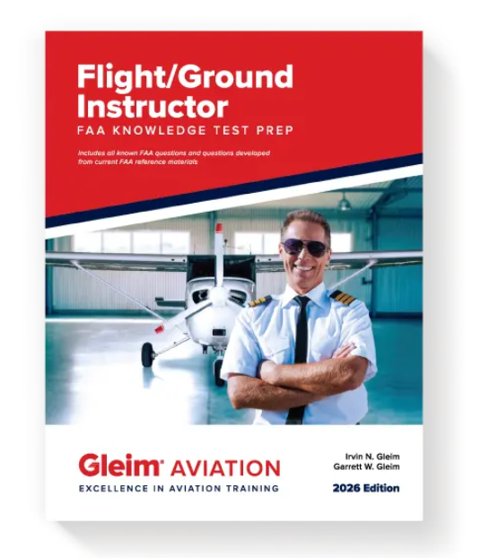 Gleim Flight/Ground Instructor FAA Knowledge Test book