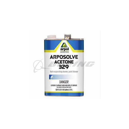 Univar Solutions® Arposolve Acetone 329 Fast Evaporating Cleaner and Paint Thinner, 1 gal  |  16131791