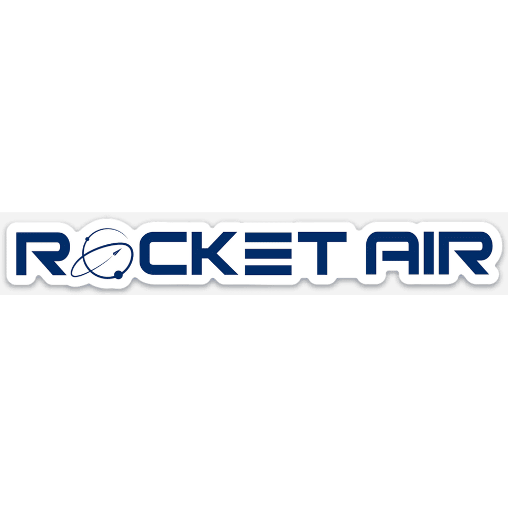 Rocket Air Logo Sticker
