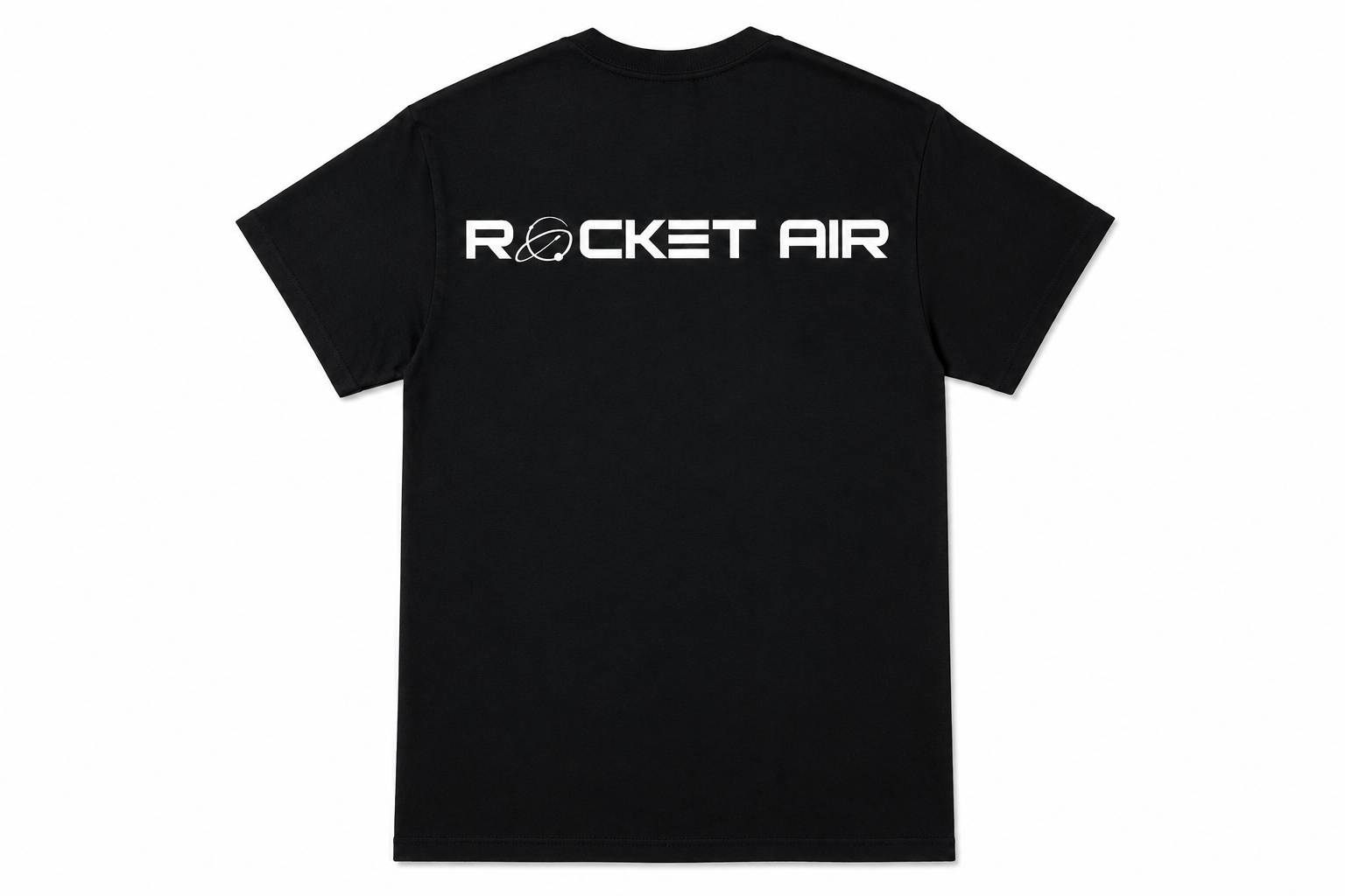 Rocket Air Logo T-Shirt | Gildan Ultra Cotton (Black)