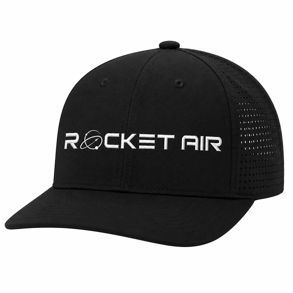 Rocket Air Pro-Cut Adjustable Cap (Black)