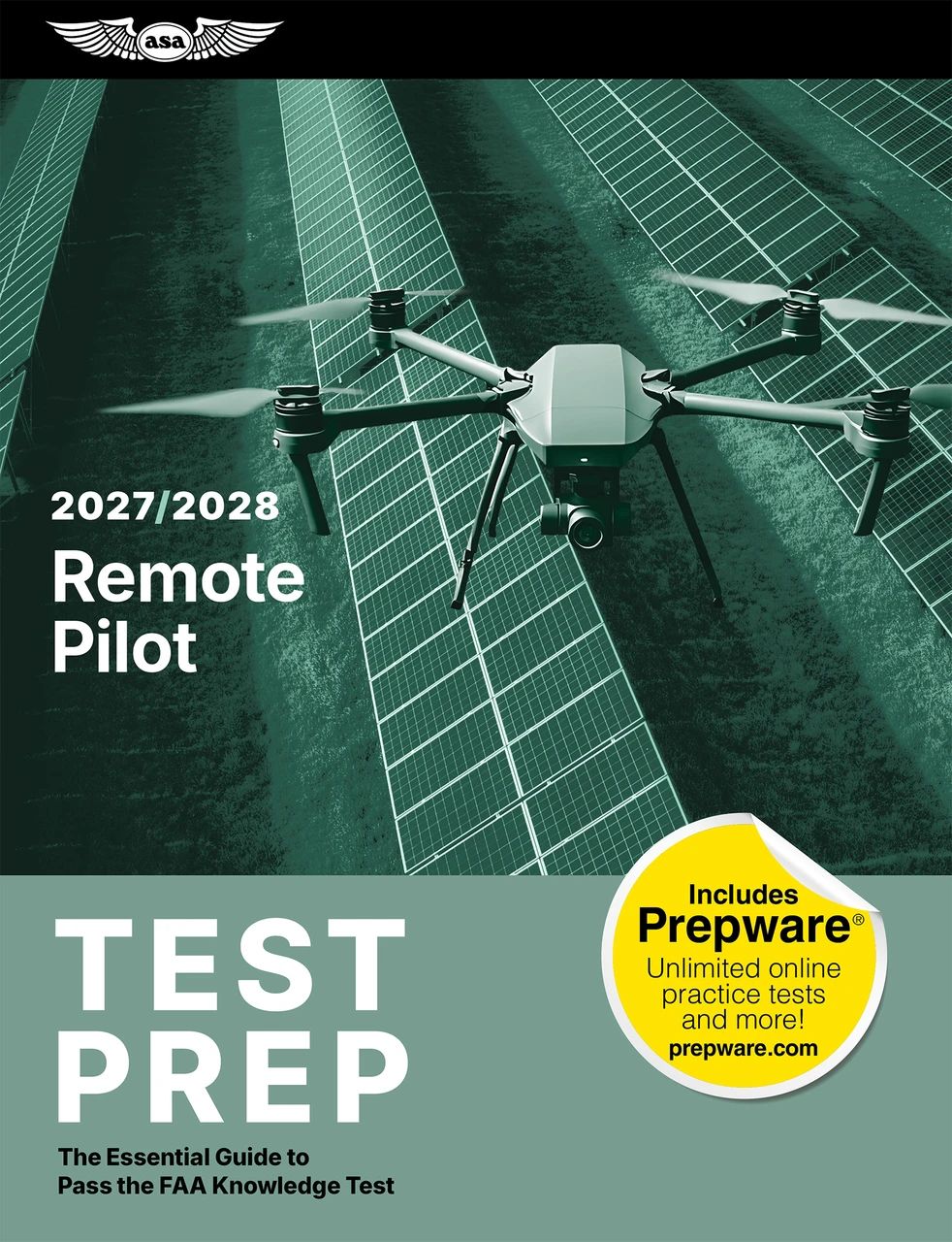 2027-2028 Remote Pilot Test Prep With Prepware® (Softcover)