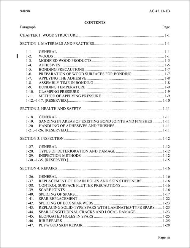 ASA Aircraft Inspection, Repair & Alterations (Softcover) | ASA-AC43.13-2025