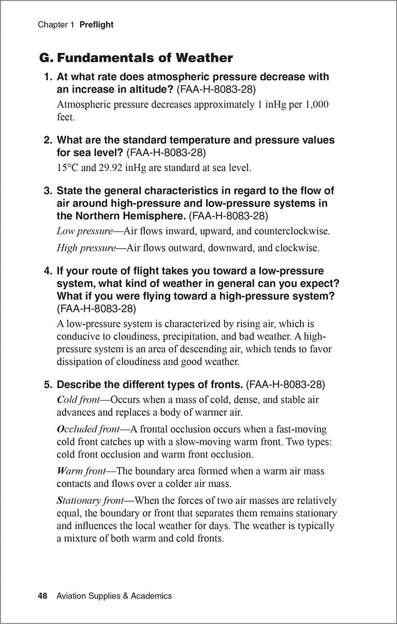 ASA Instrument Pilot Oral Exam Guide, Eleventh Edition (Softcover) | ASA-OEG-I11
