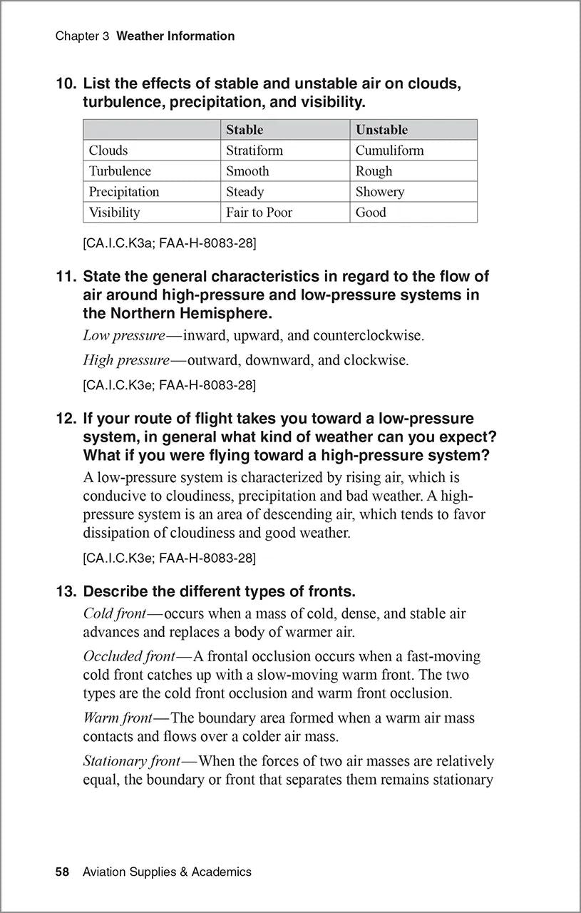 ASA Commercial Pilot Oral Exam Guide, Twelfth Edition (Softcover) | ASA-OEG-C12