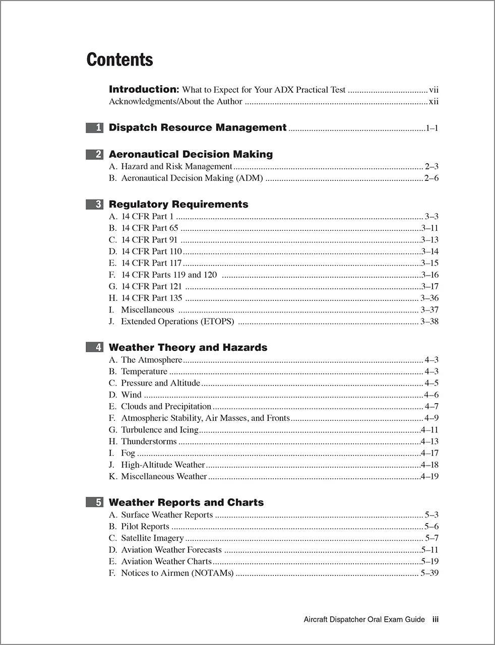 ASA Oral Exam Guide: Aircraft Dispatcher - 3rd edition (Softcover) | ASA-OEG-ADX3