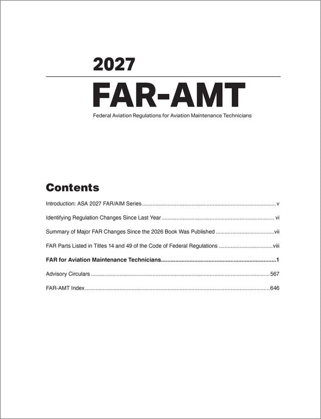 ASA 2027 FAR-AMT (Softcover) | ASA-27-FAR-AMT