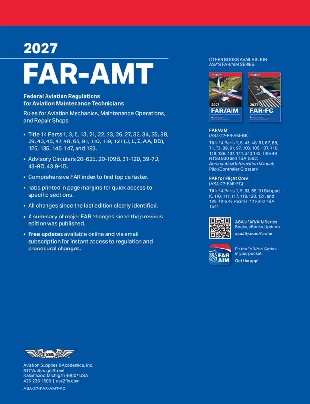 ASA 2027 FAR-AMT (Softcover) | ASA-27-FAR-AMT